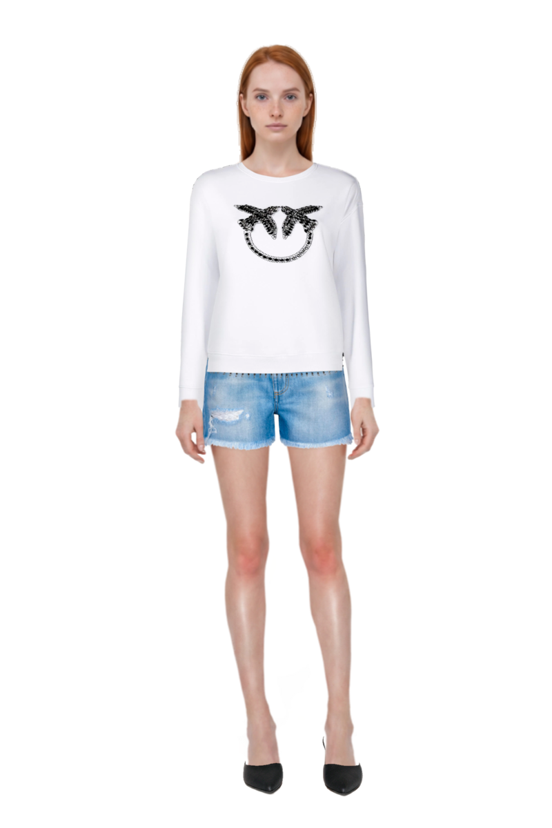 Outfit le cœur pointed-toe mules and pinko shorts