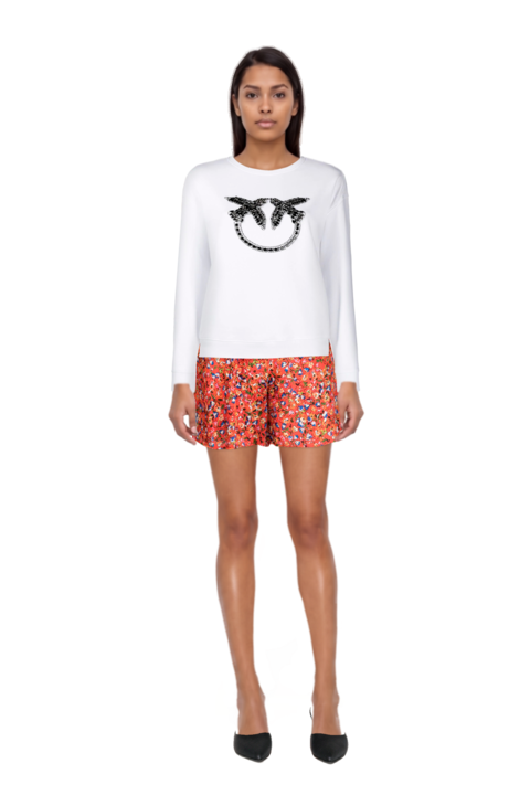 Outfit le cœur pointed-toe mules and pinko shorts
