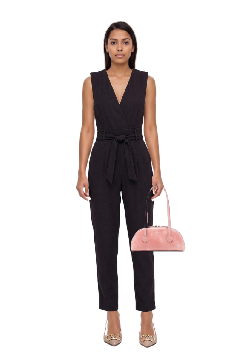Outfit vlogo signature slingback pumps and bessette leather tote bag