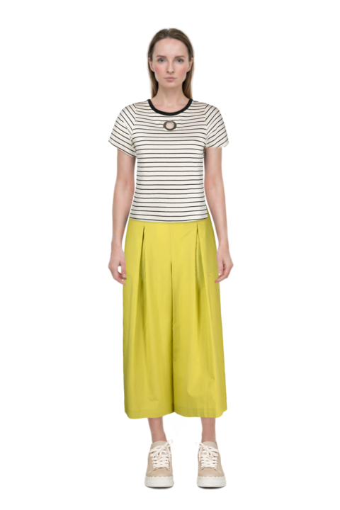 Outfit pinko t-shirt and pinko culottes