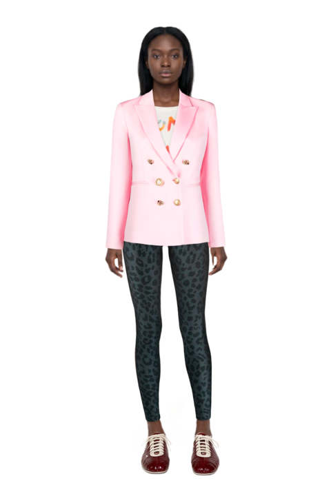 Outfit leren leather ballerina sneakers and pinko sweater
