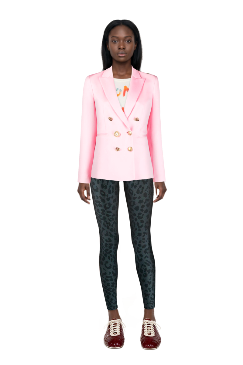 Outfit leren leather ballerina sneakers and pinko sweater