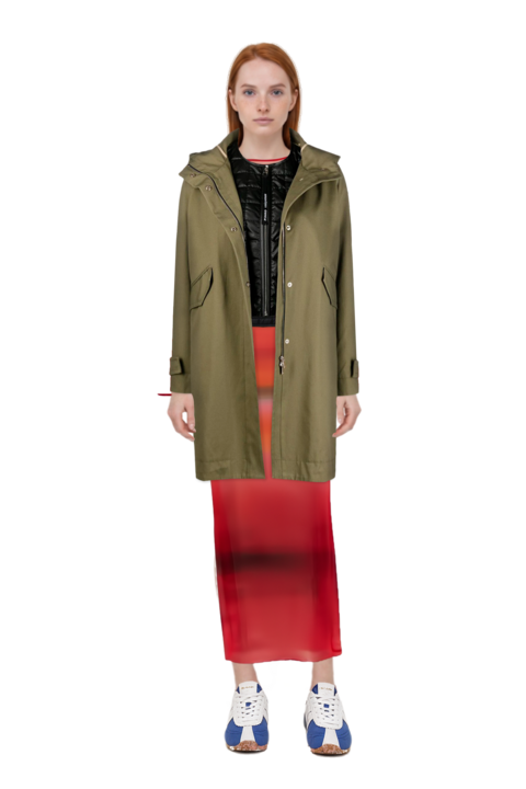 Outfit the 400 bleecker runner sneakers and nora bell-sleeve cover up