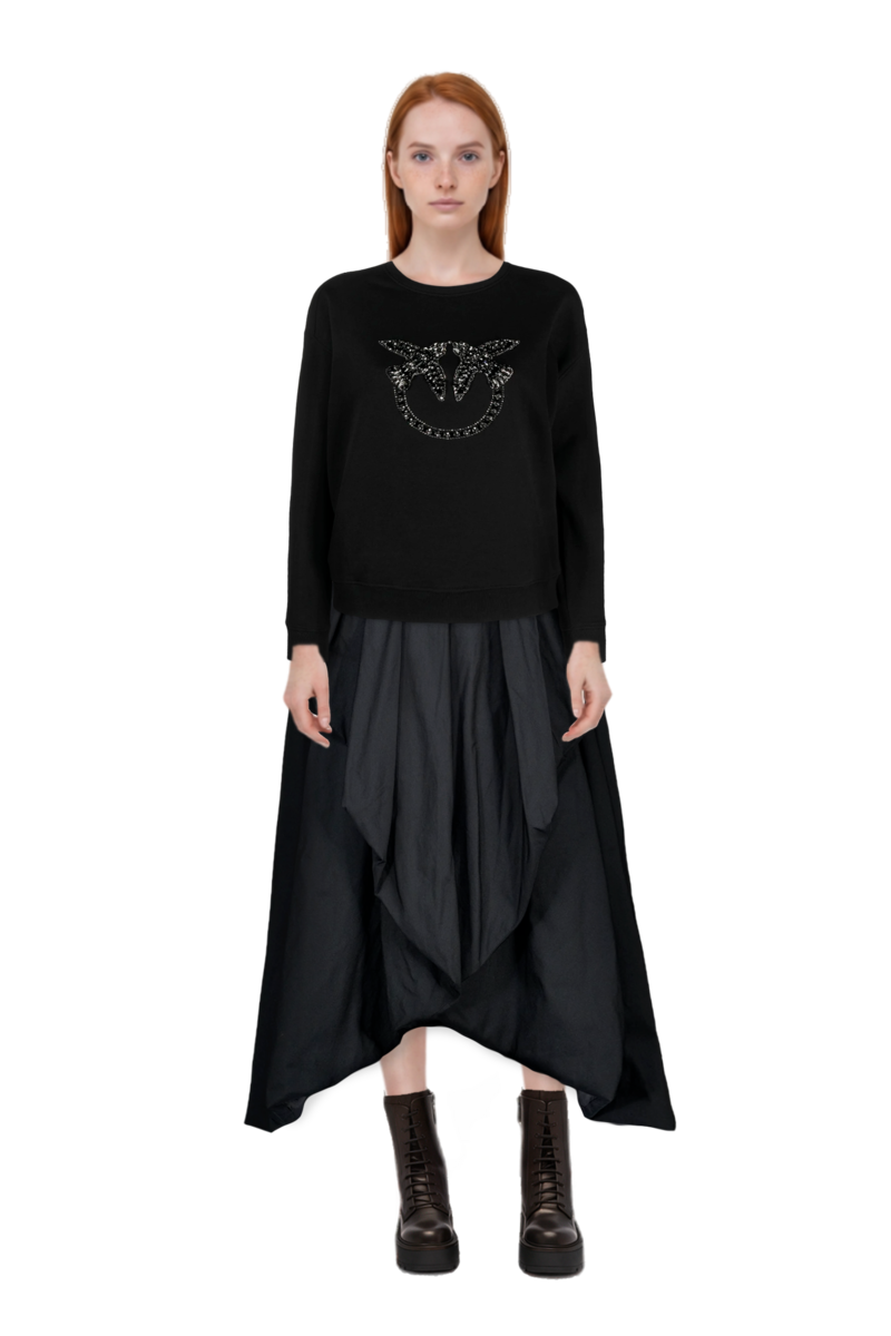 Outfit pinko sweatshirt and pinko dress