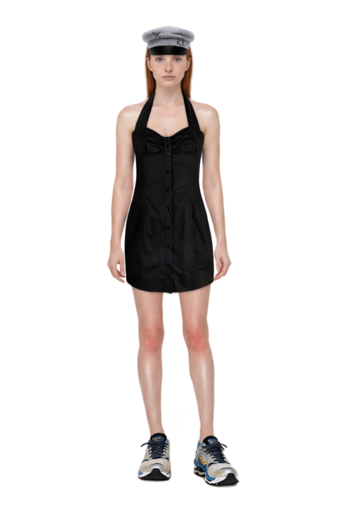 Outfit wave prophecy 1 sneakers and pinko dress