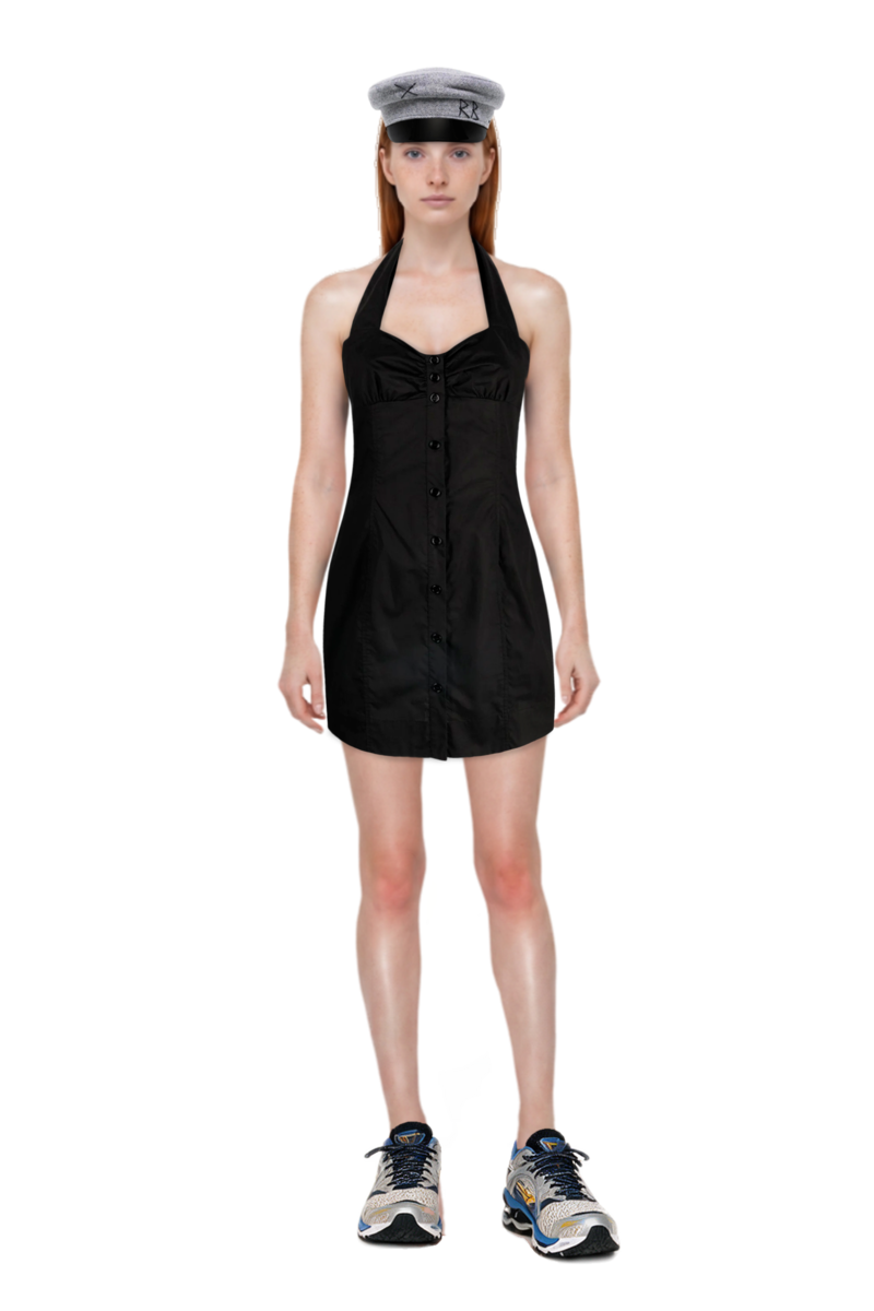 Outfit wave prophecy 1 sneakers and pinko dress