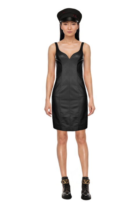 Outfit pinko dress and 23 cap