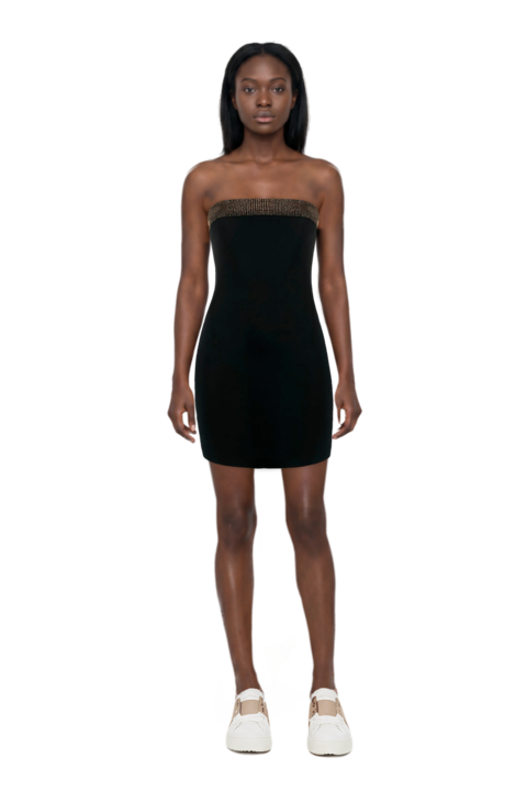 Outfit pinko dress and 23 sneakers