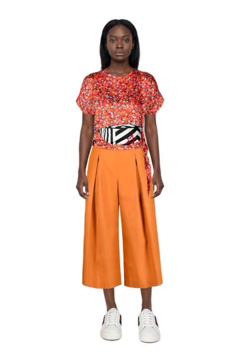 Outfit pinko blouse and pinko culottes