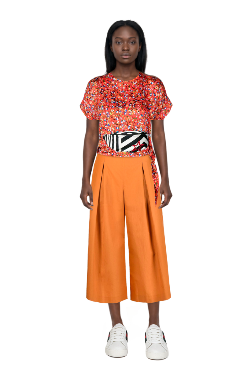 Outfit pinko blouse and pinko culottes