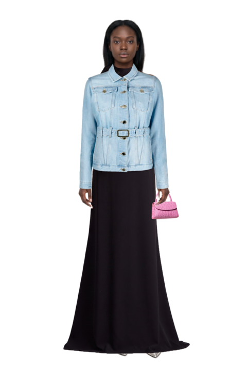 Outfit cassandre-plaque pumps and sleeveless dress