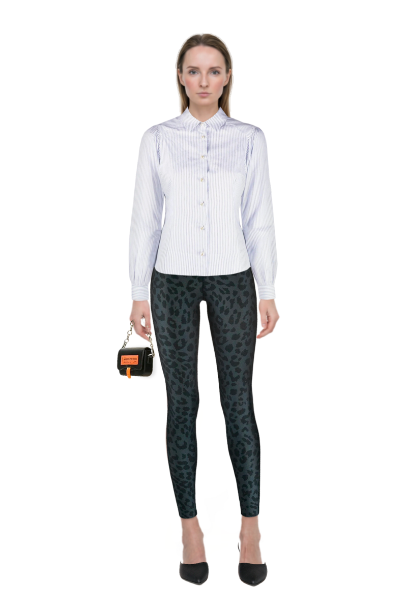 Outfit le cœur pointed-toe mules and pinko shirt