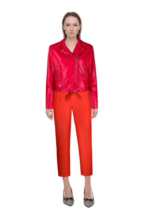 Outfit scarlett 50 pumps and pinko jacket