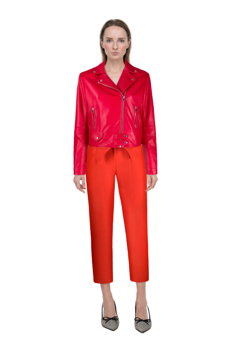 Outfit scarlett 50 pumps and pinko jacket