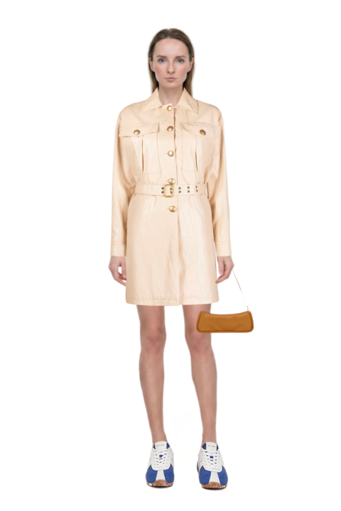 Outfit the 400 bleecker runner sneakers and looong m shoulder bag
