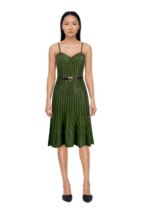 Outfit le cœur pointed-toe mules and pinko trouser belt