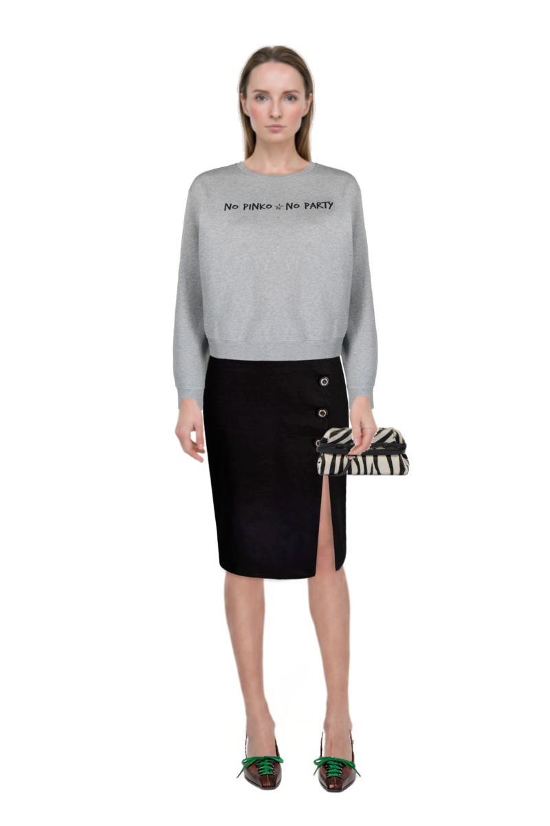 Outfit lace-up pointed-toe pumps and zebra-print leather clutch bag