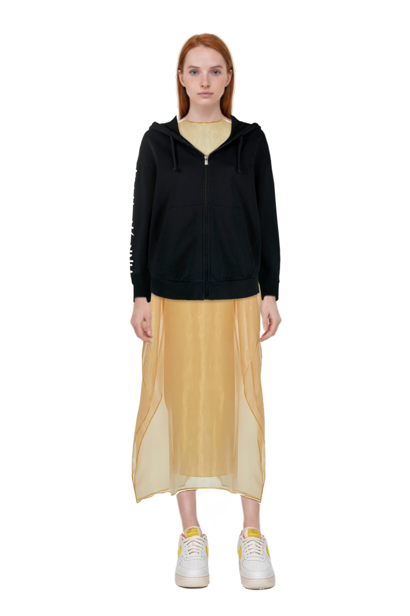 Outfit sphinx dress and air force 1 '07 lx "white/phantom/pearl white/yell" sneakers