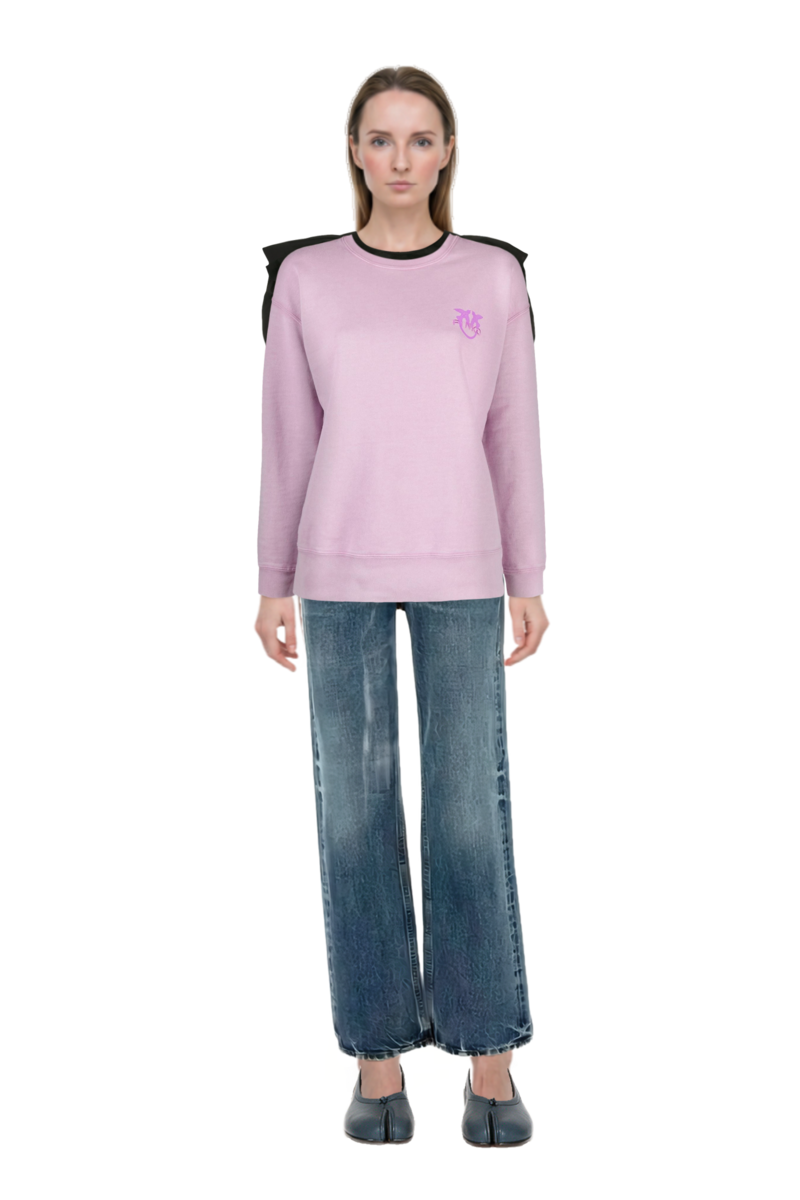 Outfit cotton jeans and tabi ballet flats