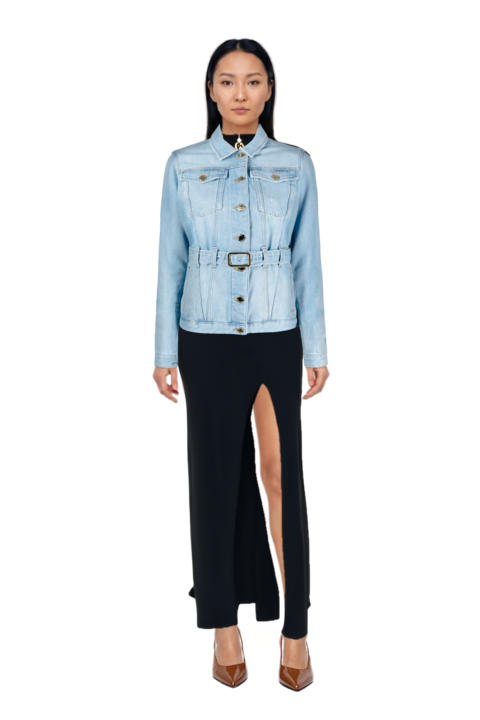 Outfit 80mm vrushali pumps and maison cut-out split maxi dress