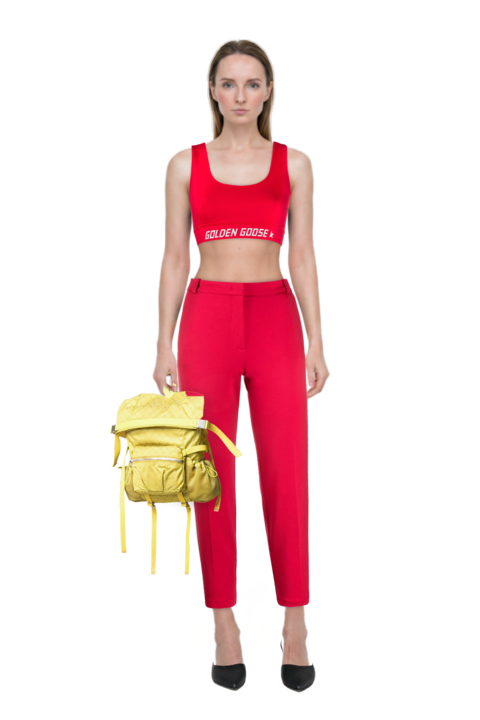 Outfit le cœur pointed-toe mules and pinko trousers