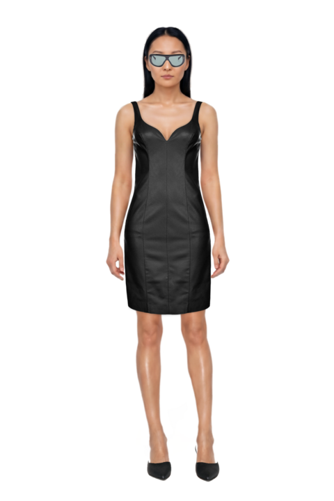 Outfit geometric-frame sunglasses and le cœur pointed-toe mules