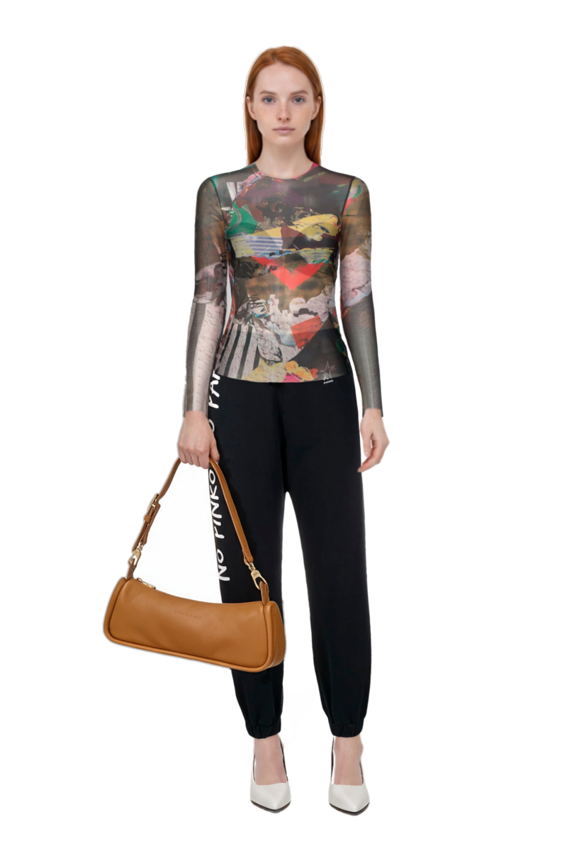 Outfit fame leather pumps and looong m shoulder bag