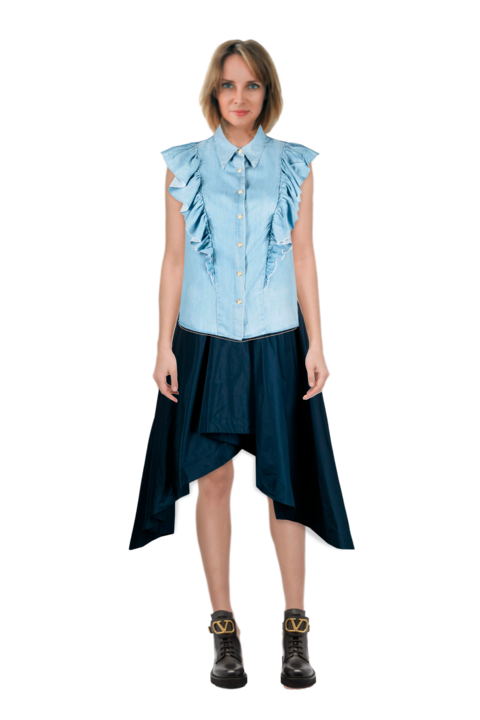 Outfit pinko юбка and pinko рубашка