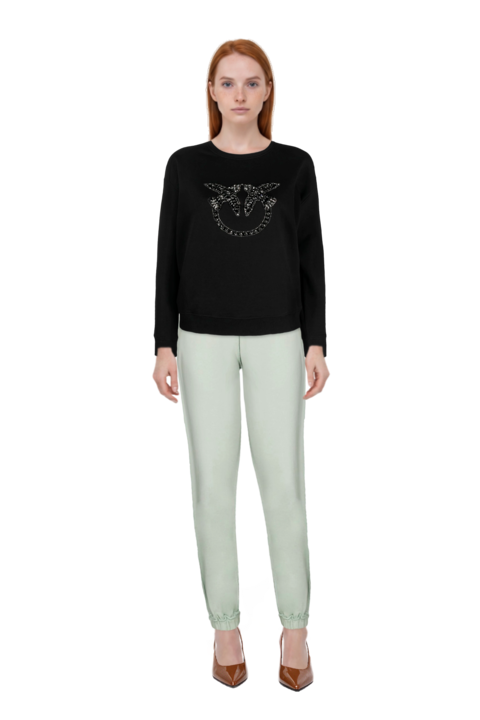 Outfit 80mm vrushali pumps and pinko sweatshirt