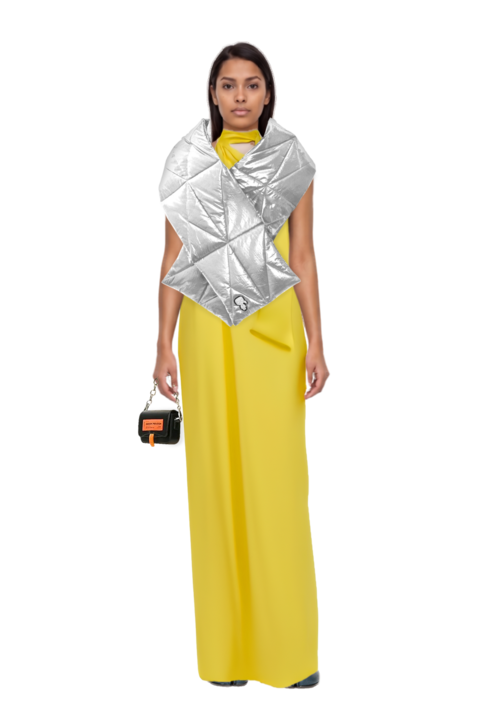 Outfit astor halterneck maxi dress and tabi ballet flats