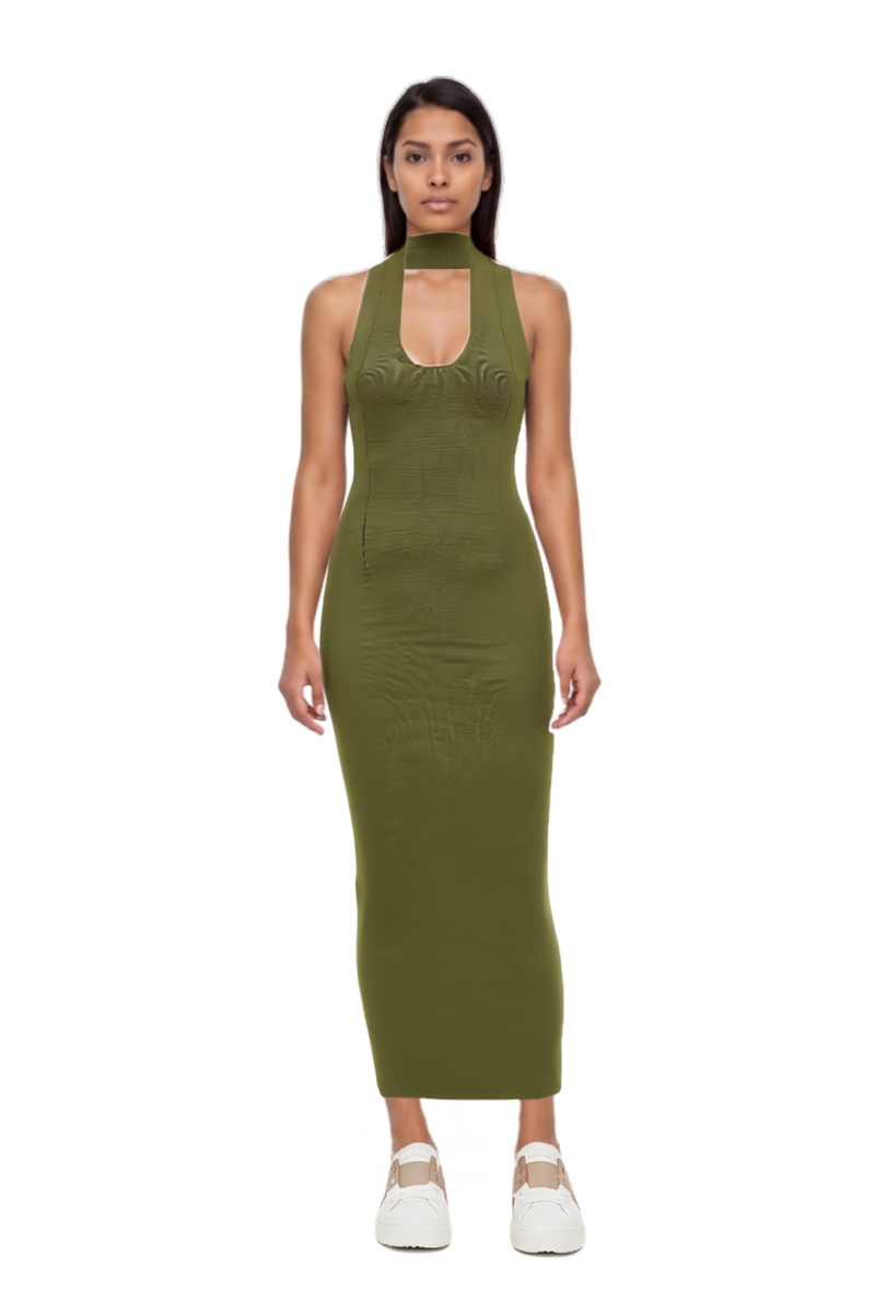 Outfit mahi dress and 23 sneakers