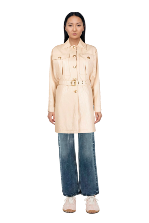 Outfit cotton jeans and x jacquemus moon shoe sneakers