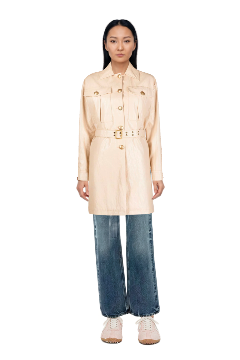 Outfit cotton jeans and x jacquemus moon shoe sneakers