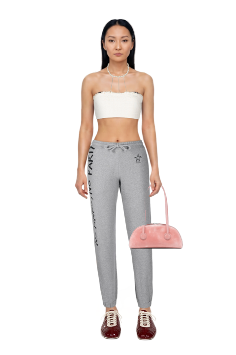 Outfit bessette leather tote bag and leren leather ballerina sneakers