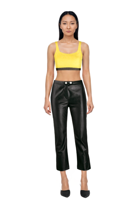 Outfit le cœur pointed-toe mules and pinko top