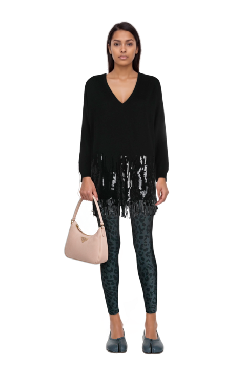 Outfit re-edition 2005 nubuck and saffiano leather mini-bag and tabi ballet flats
