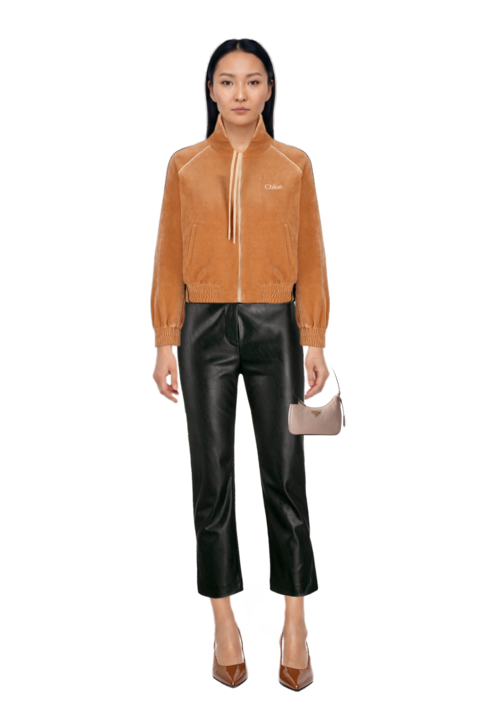 Outfit 80mm vrushali pumps and re-edition 2005 nubuck and saffiano leather mini-bag
