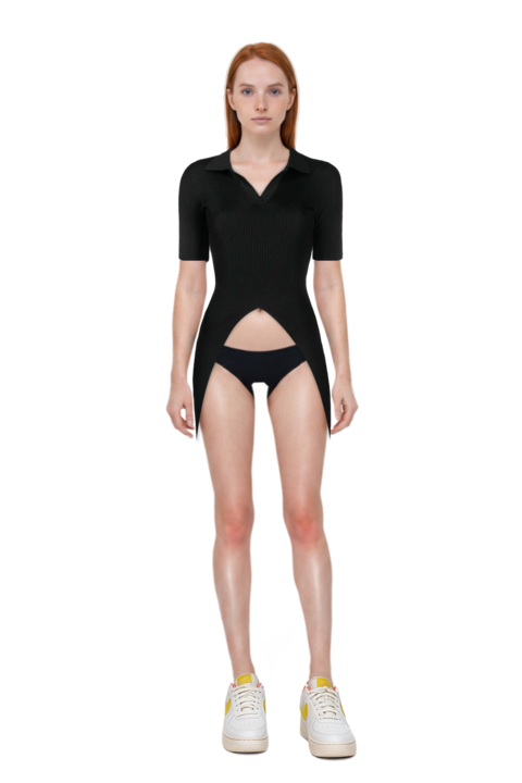 Outfit air force 1 '07 lx "white/phantom/pearl white/yell" sneakers and pinko dress
