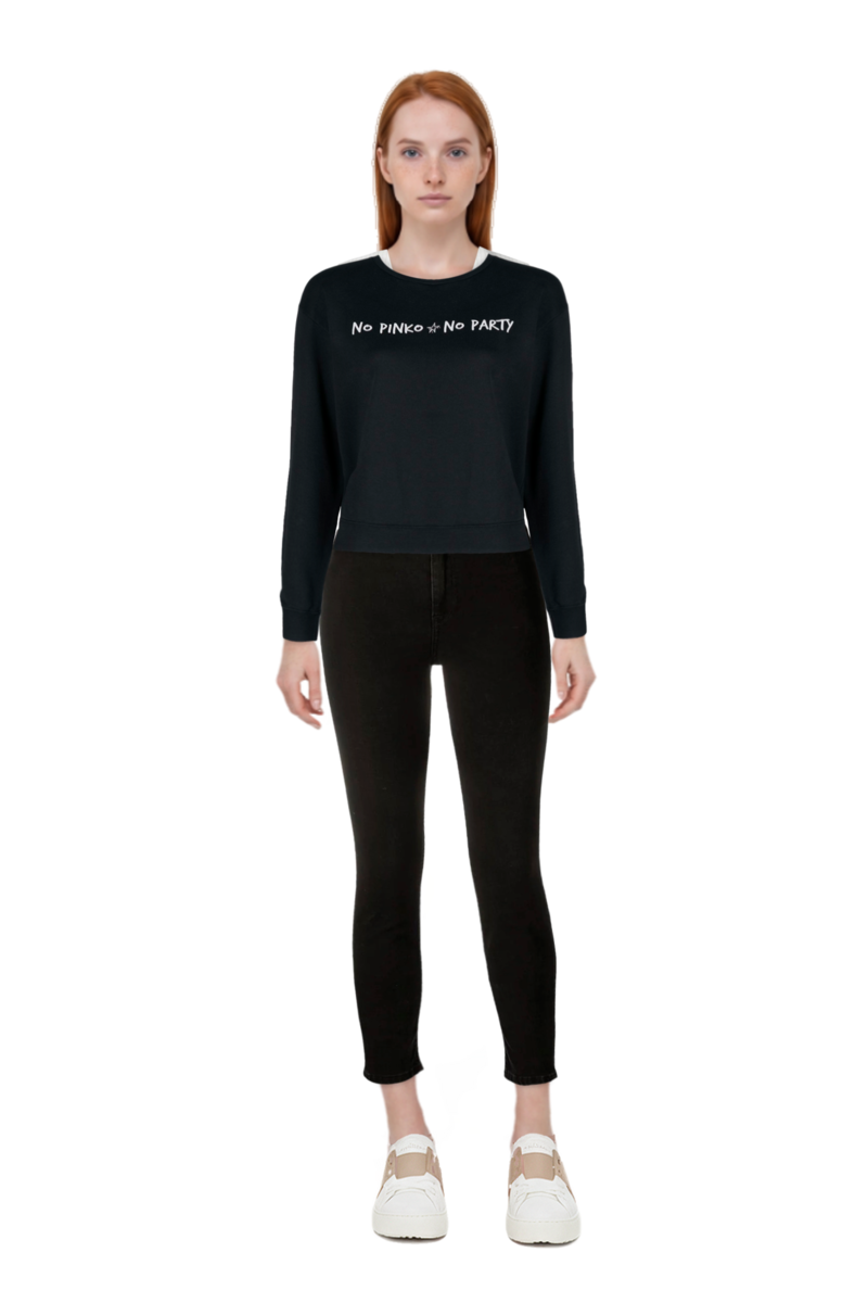 Outfit pinko sweatshirt and pinko waistcoat