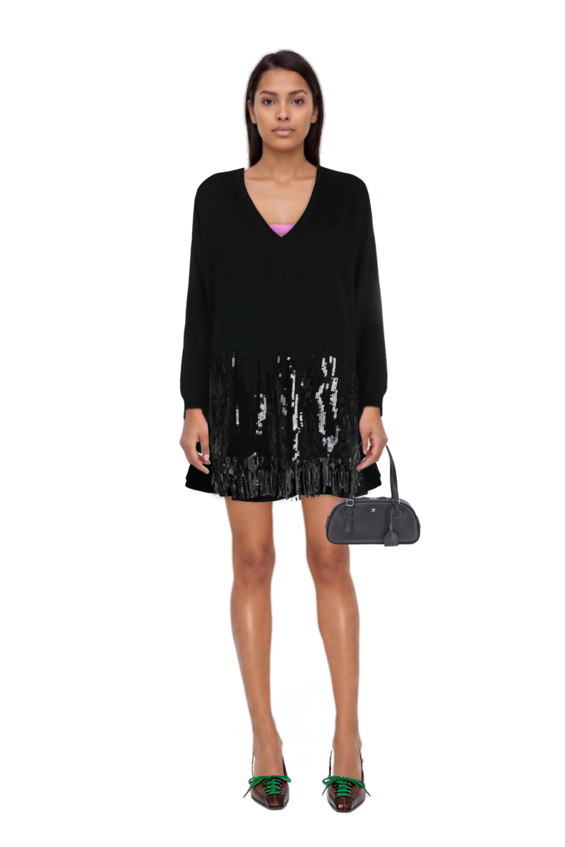 Outfit medium friday curved tote bag and lace-up pointed-toe pumps