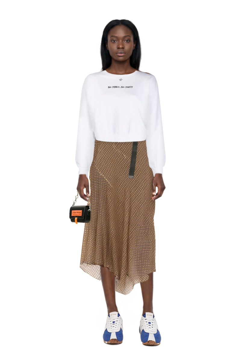 Outfit cooper layered midi dress and the 400 bleecker runner sneakers