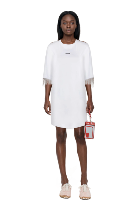 Outfit x jacquemus moon shoe sneakers and 23 dress