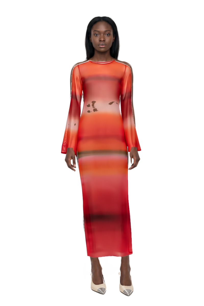 Outfit cassandre-plaque pumps and nora bell-sleeve cover up