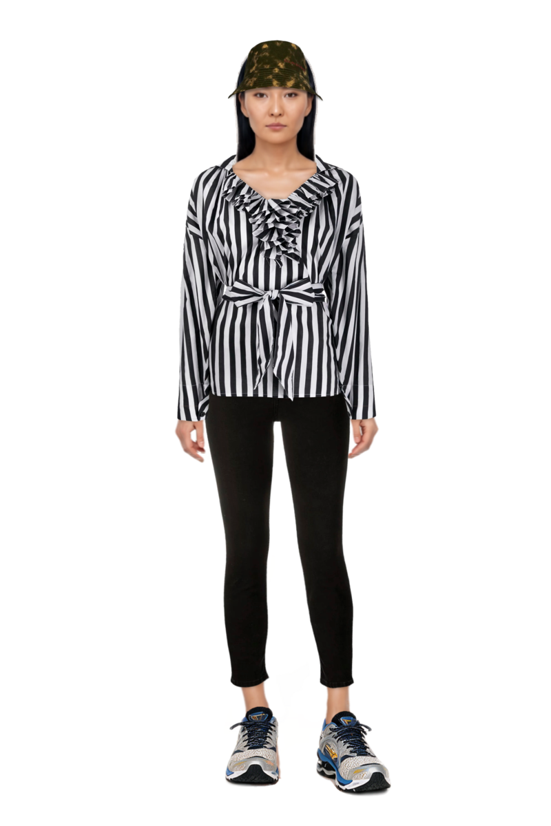 Outfit pinko blouse and wave prophecy 1 sneakers