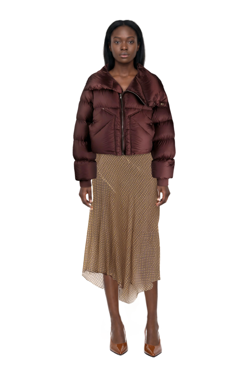 Outfit 80mm vrushali pumps and cooper layered midi dress