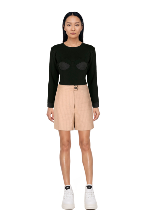 Outfit pinko bermuda shorts and 23 top