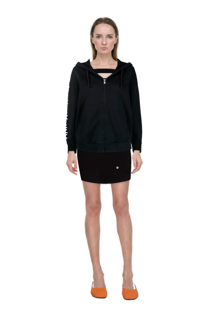 Outfit pinko sweatshirt and 23 dress