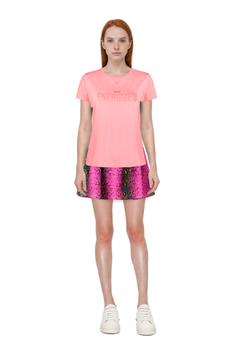 Outfit pinko t-shirt and 23 skirt