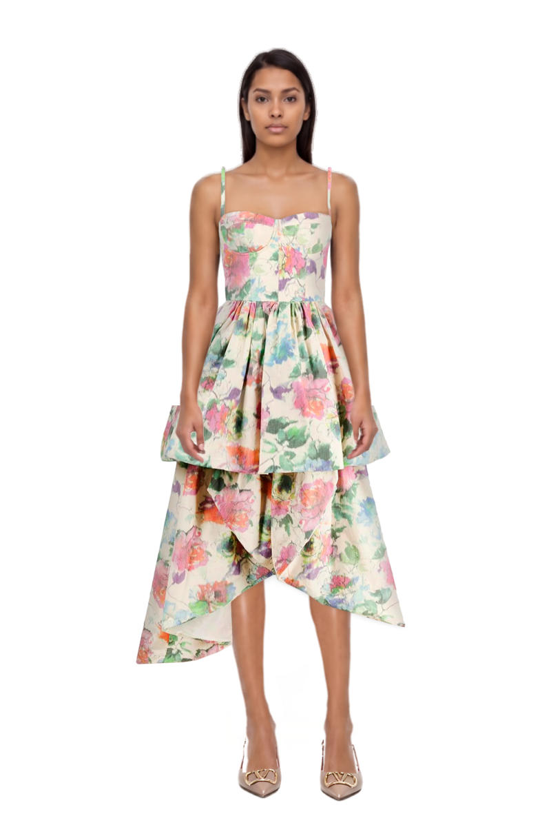 Outfit vlogo signature slingback pumps and pinko sundress