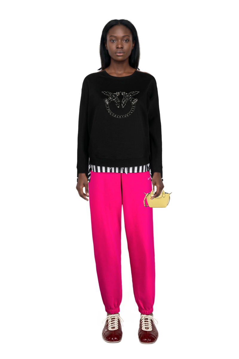 Outfit leren leather ballerina sneakers and le pliage xtra xs handbag